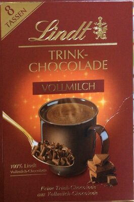 Trink-Chocolade Vollmilch front packaging