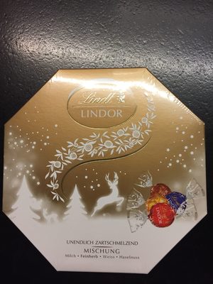Lindor front packaging