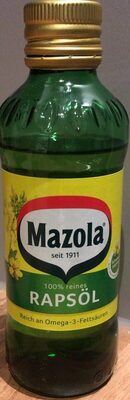 Rapsöl front packaging