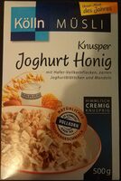 Hafer-Müsli Knusper Joghurt-Honig