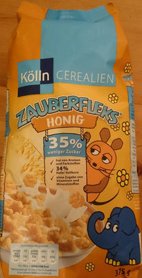 Kölln Cerealien Zauberfleks Honig front packaging