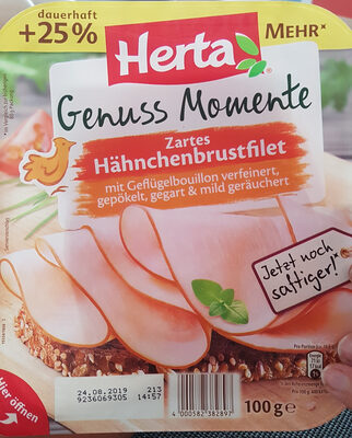 Herta Genuss Momente zartes Hähnchenbrustfile