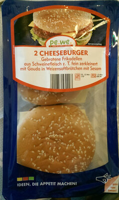 Cheeseburger front packaging
