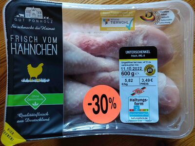 Frisch vom Hähnchen - Unterschenkel