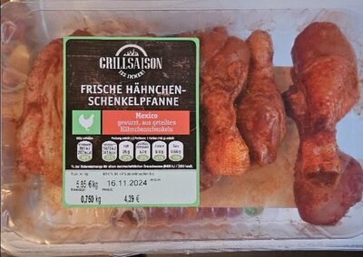 Hähnchen Schenkelphanne