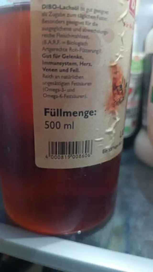 Unknown ingredients label