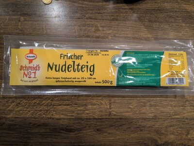 Frischer Nudelteig front packaging