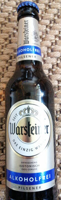 Warsteiner Alkoholfrei front packaging