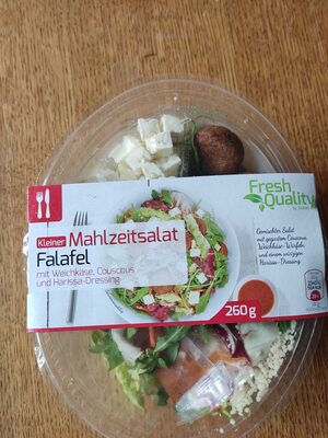 Kleiner Mahlzeitsalat Falafel