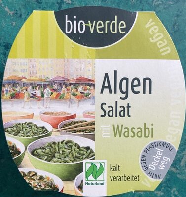 Algensalat mit Wasabi