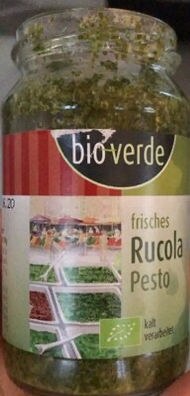 Frisches Rucola Pesto front packaging