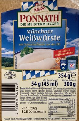 Münchner Weißwürste