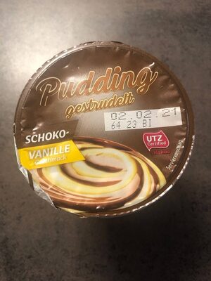Pudding gestrudelt