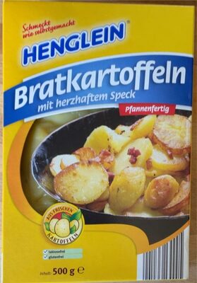 Bratkartoffeln mit herzhaften Speck front packaging