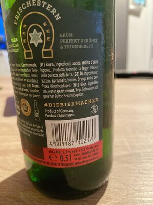 Unknown front packaging