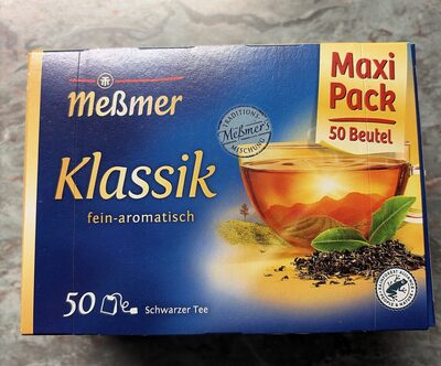 Klassik Schwarzer Tee- 50 Beutel