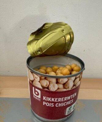Pois chiches en boîte