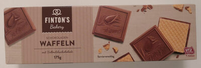 Schokoladen-Waffeln mit Vollmichschokolade