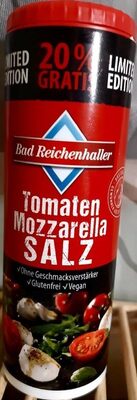 Tomaten Mozarella Salz