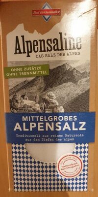 Alpensalz front packaging