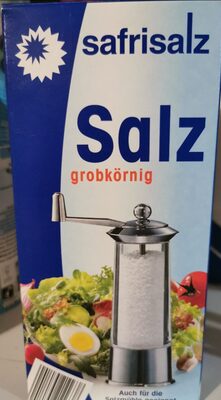 Salz Grobkörnig front packaging