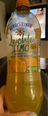 Gerolsteiner leichte Limo front packaging