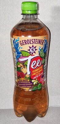 Tee - Schwarztee-Limette-Minzegeschmack