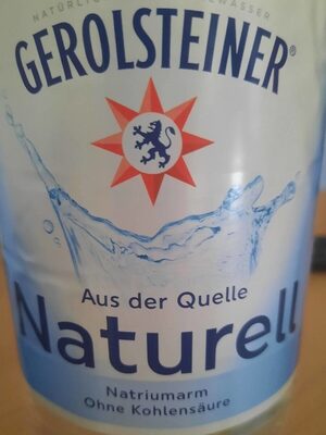 Wasser Naturell front packaging