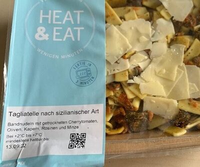 Tagliatelle nach sizilianischer Art