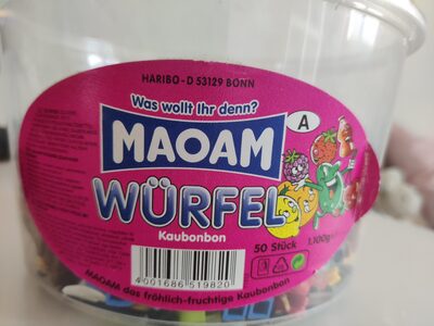 Maoam Würfel