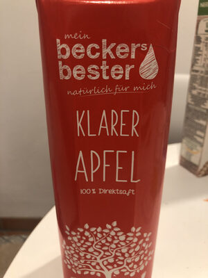 Klarer Apfelsaft