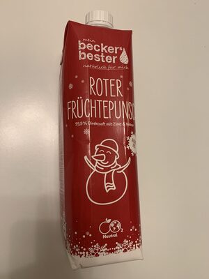 Roter Früchtepunsch