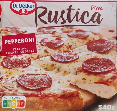 Pizza Rustica front packaging