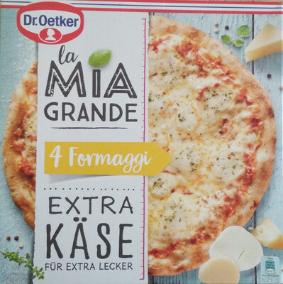 Pizza Mia Grande 4 Formaggi front packaging