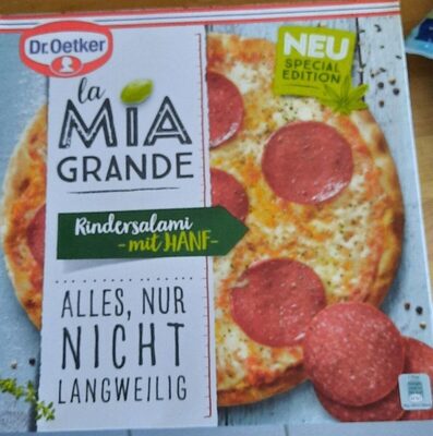 La Mia Grande Rindersalami front packaging