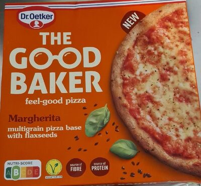 The Good Baker feel-good pizza Margherita