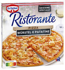 Pizza "Würstel et Patatine"