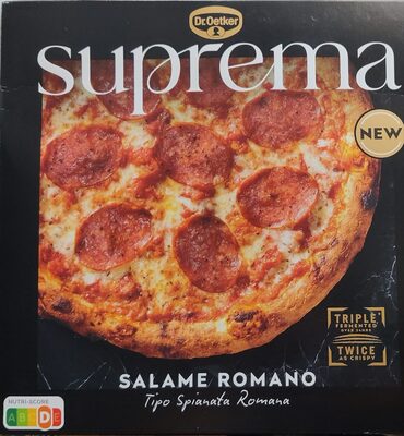Pizza suprema salame romano