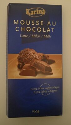 Mousse al cioccolato al latte