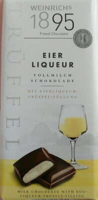 Eierliqueur Vollmilch Schokolade