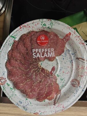 Wiltmann Pfeffer Salami front packaging
