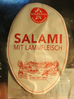 Salami mit Lammfleisch