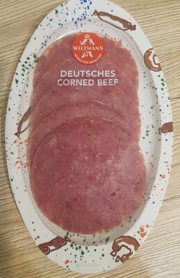 Deutsches Corned Beef front packaging