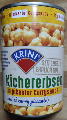 Kichererbsen in pikanter Currysoße