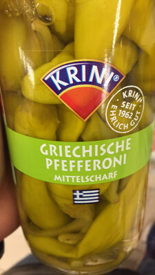 Krini Greek pepperoni medium hot