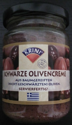 Schwarze Olivencreme