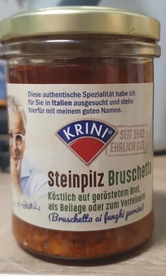 Krini Boletus Bruschetta Delicious porcini mushroom preparation