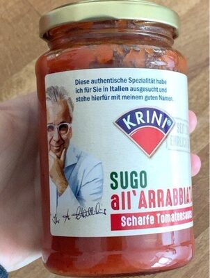 Krini sugo all'arrabbiata hot tomato sauce