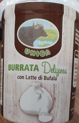 Burrata Deliziosa Bufala front packaging