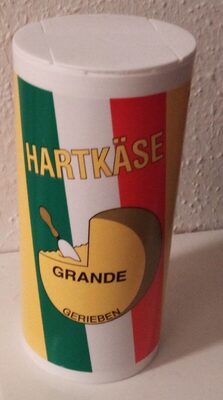Hartkäse Grande gerieben